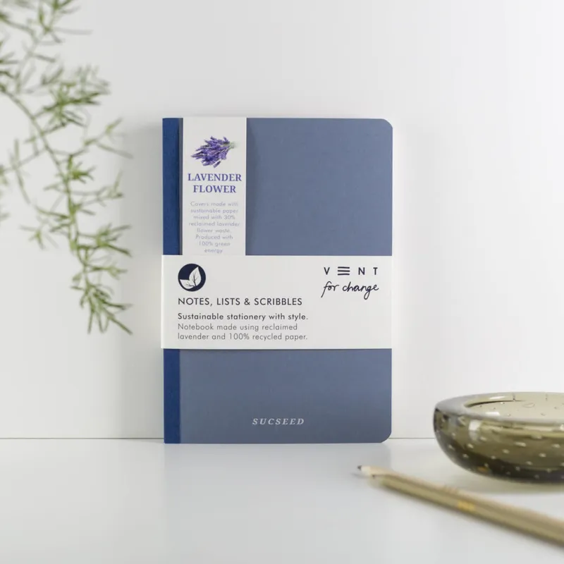 SUCSEED A5 Notebook Lavender