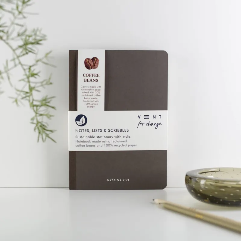 SUCSEED A5 Notebook Coffee Bean