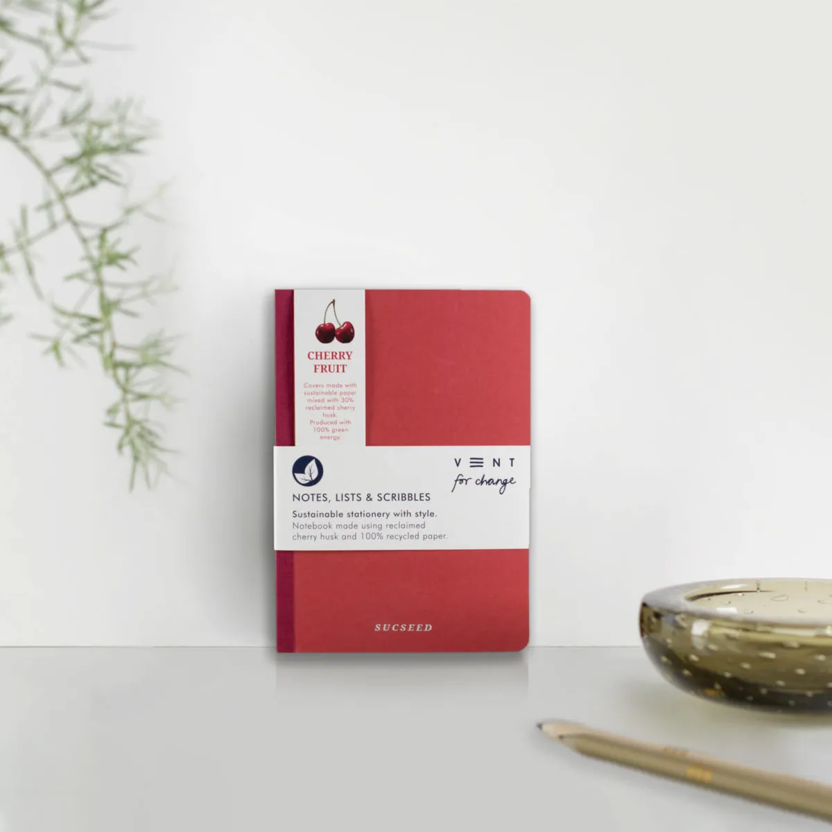 SUCSEED A6 Notebook Cherry Husk