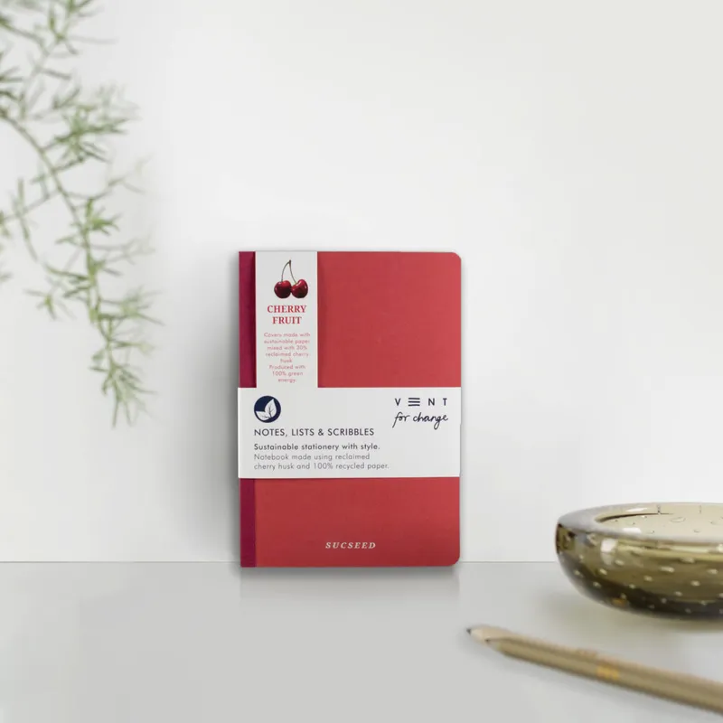 SUCSEED A6 Notebook Cherry Husk