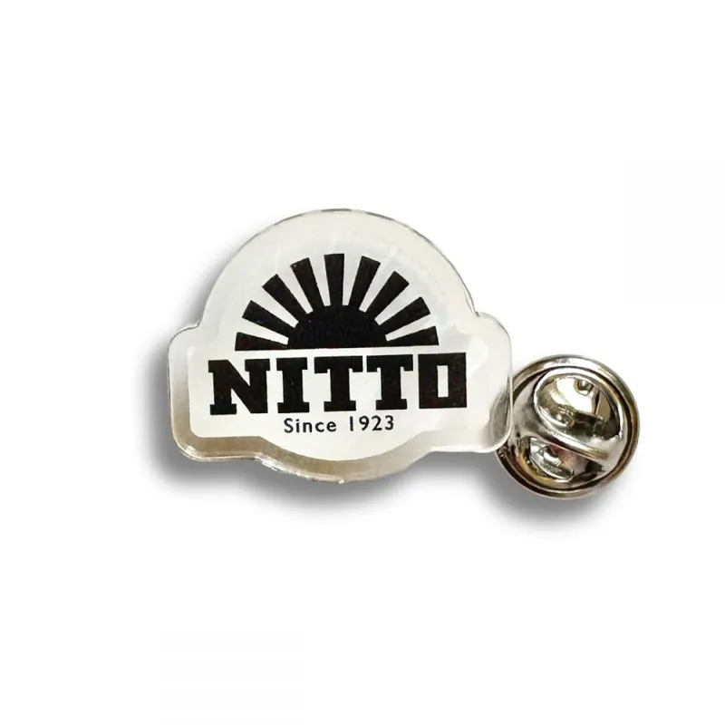 Recycled Acrylic Clutch Pin Badge (UK Made: Bespoke 25mm)