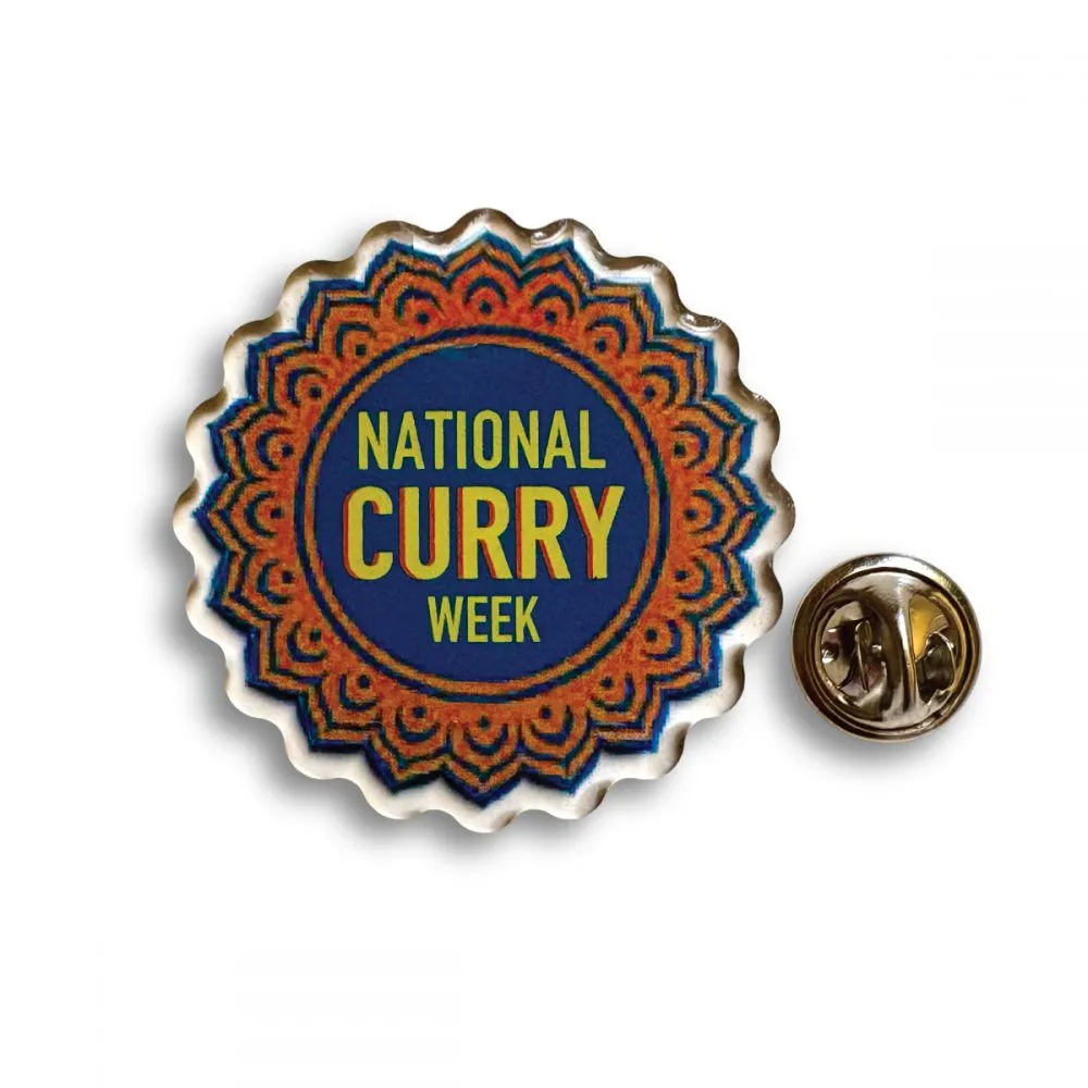 Recycled Acrylic Clutch Pin Badge (UK Made: Bespoke 35mm)