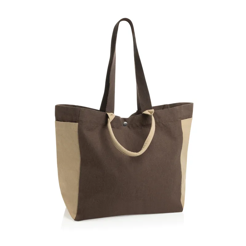 BEAU AWARE™ 400gsm recycled canvas all-round shopper