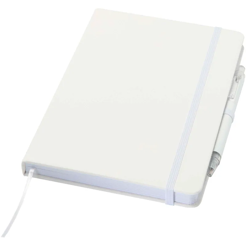 Spectrum A5 recycled notebook and ballpoint pen set