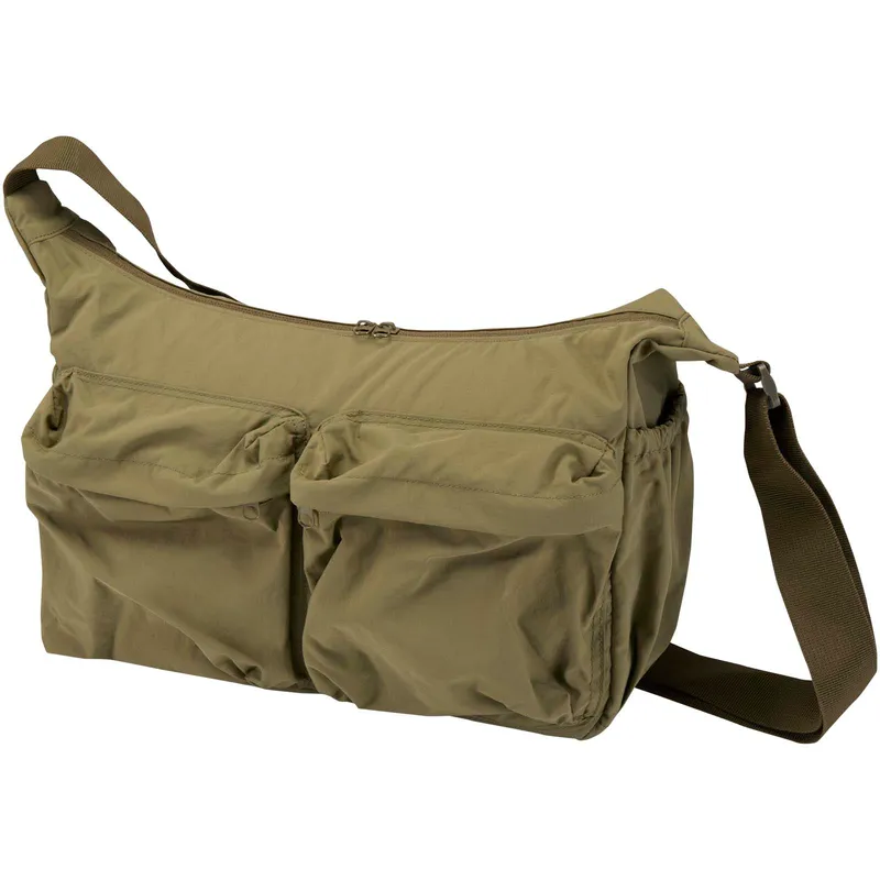 Calli 13" GRS recycled nylon laptop messenger bag
