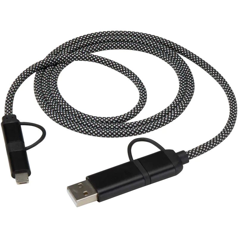 SMART 65W 100 cm RCS certified magnetic 4-in-1 charging cable