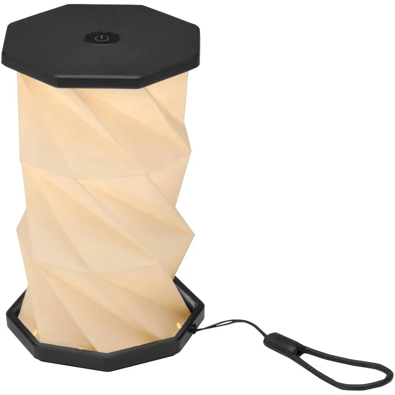 Celestia foldable and dimmable recycled plastic table lamp