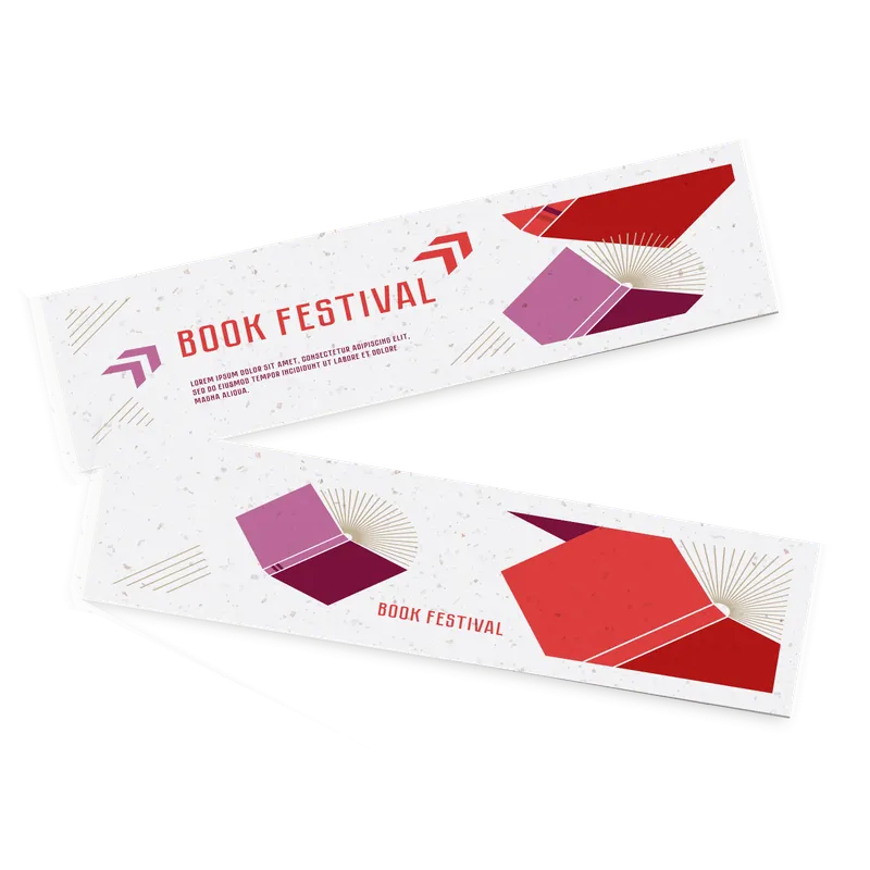 Large Seeded Paper Bookmarks (2PP)
