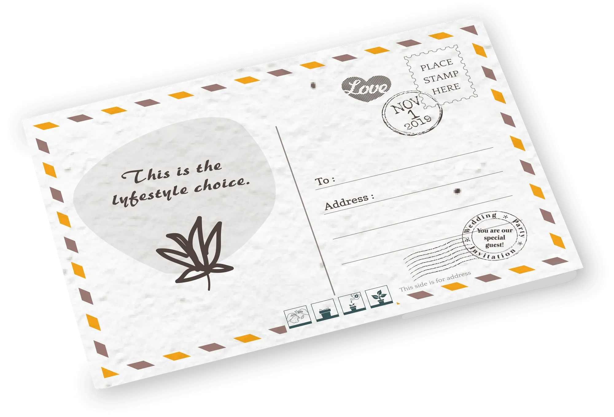 A7 Seeded Paper Postcards (1PP)