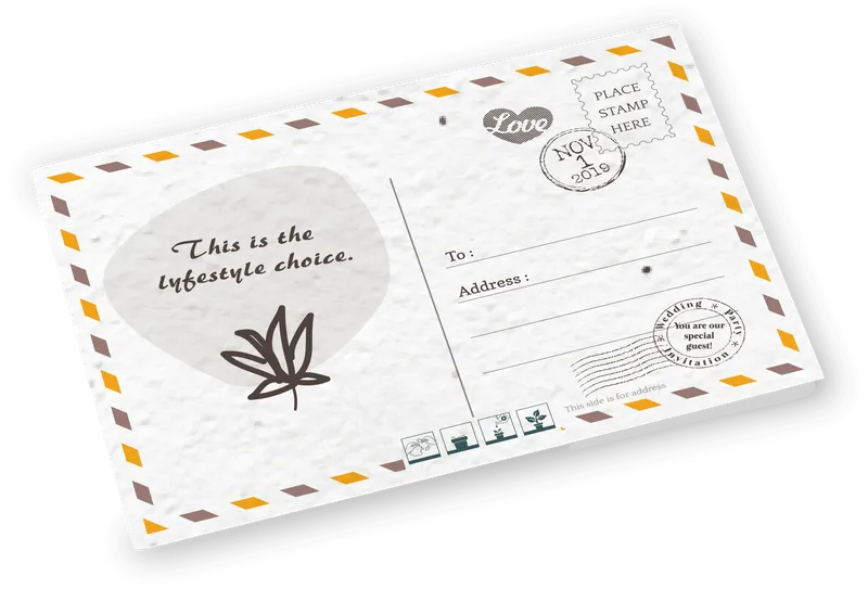A7 Seeded Paper Postcards (1PP)