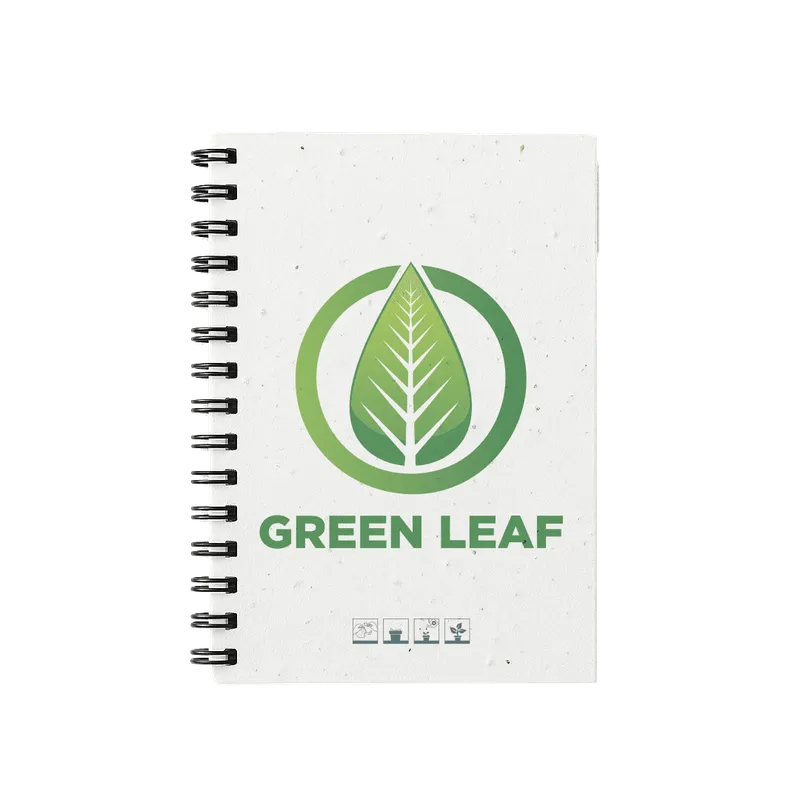 Seeded Paper Notebook A6