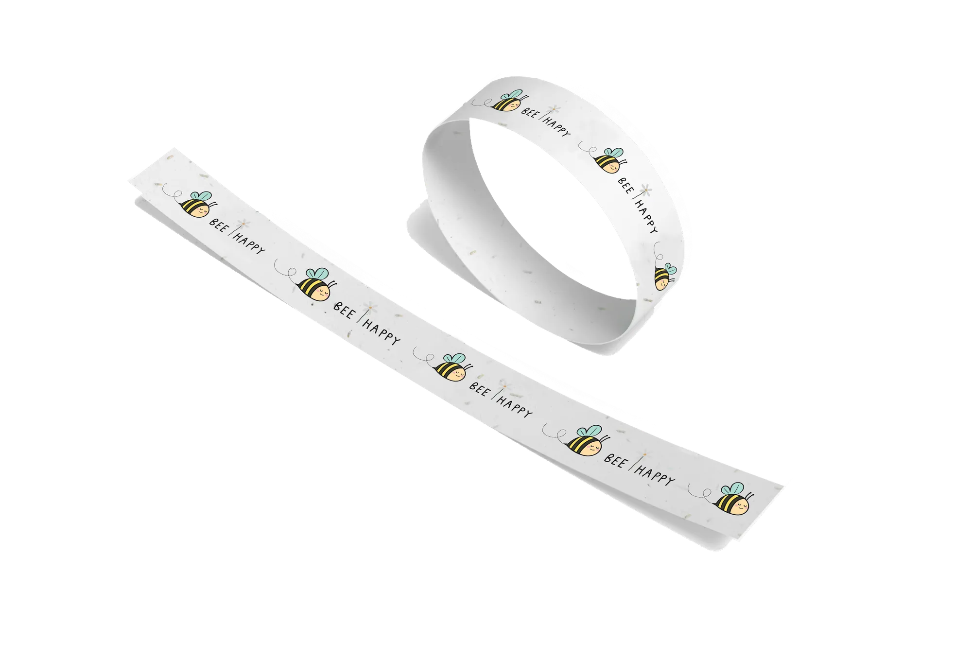Seeded Paper Wristbands