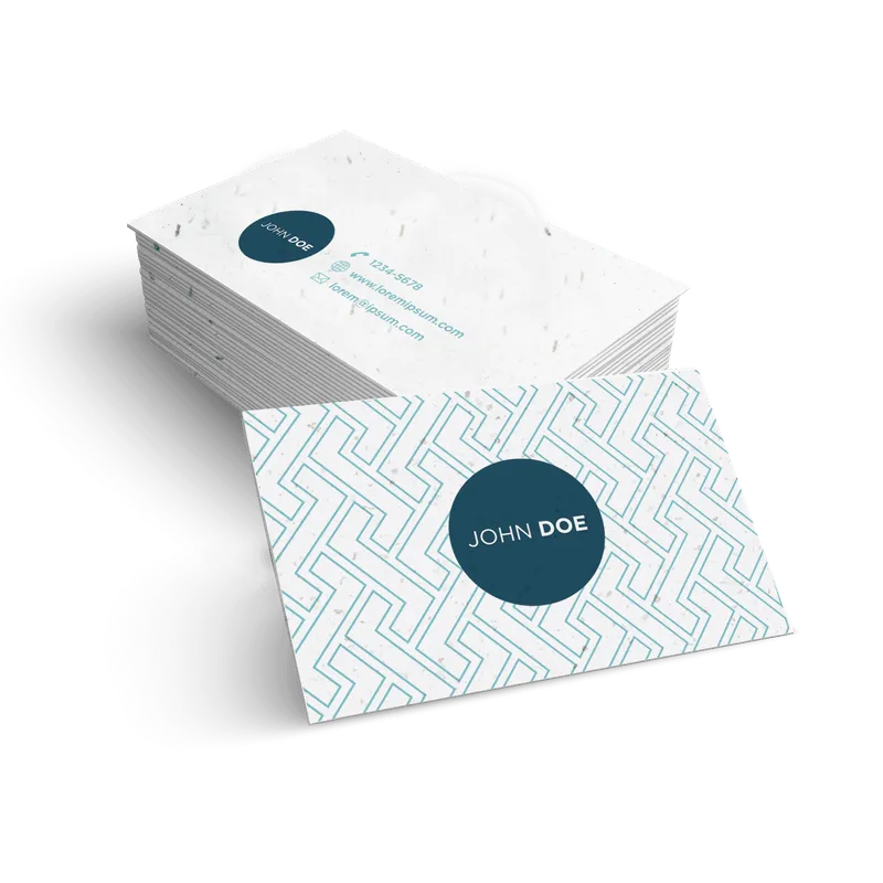 Seeded Paper Business Cards (2PP)