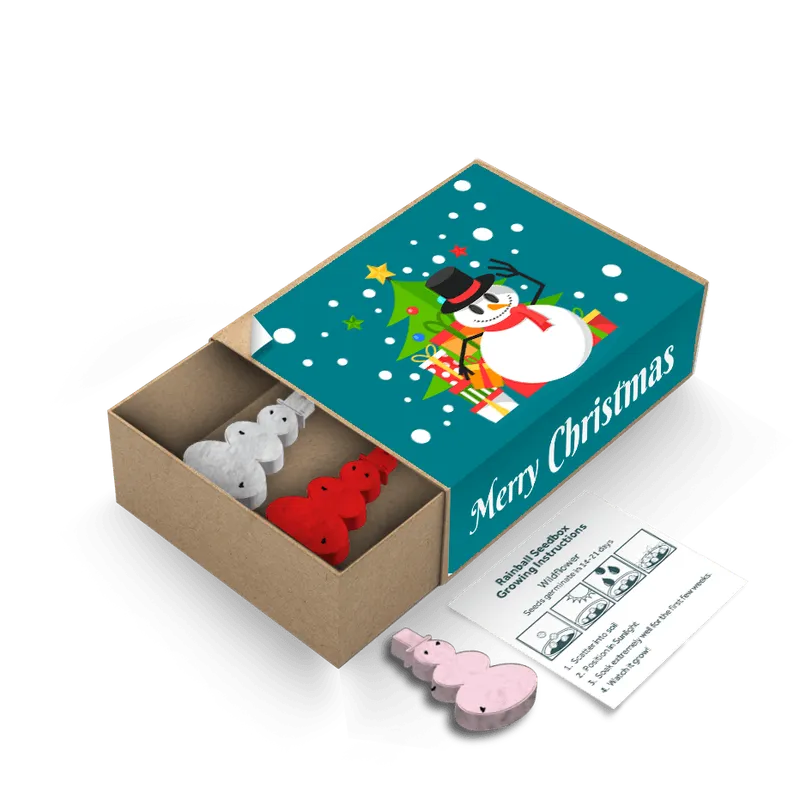 Snowman Rainball Seedboxes