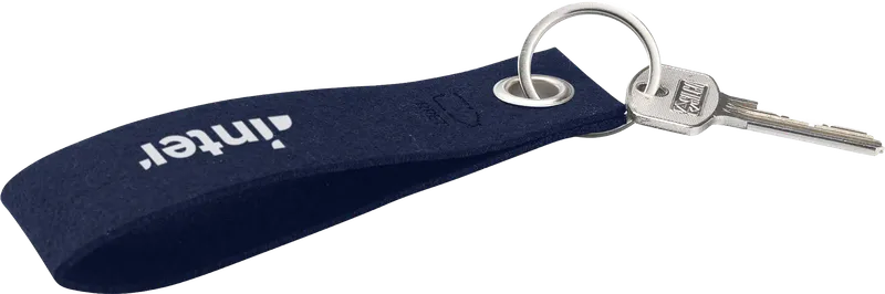 RPET felt keyring