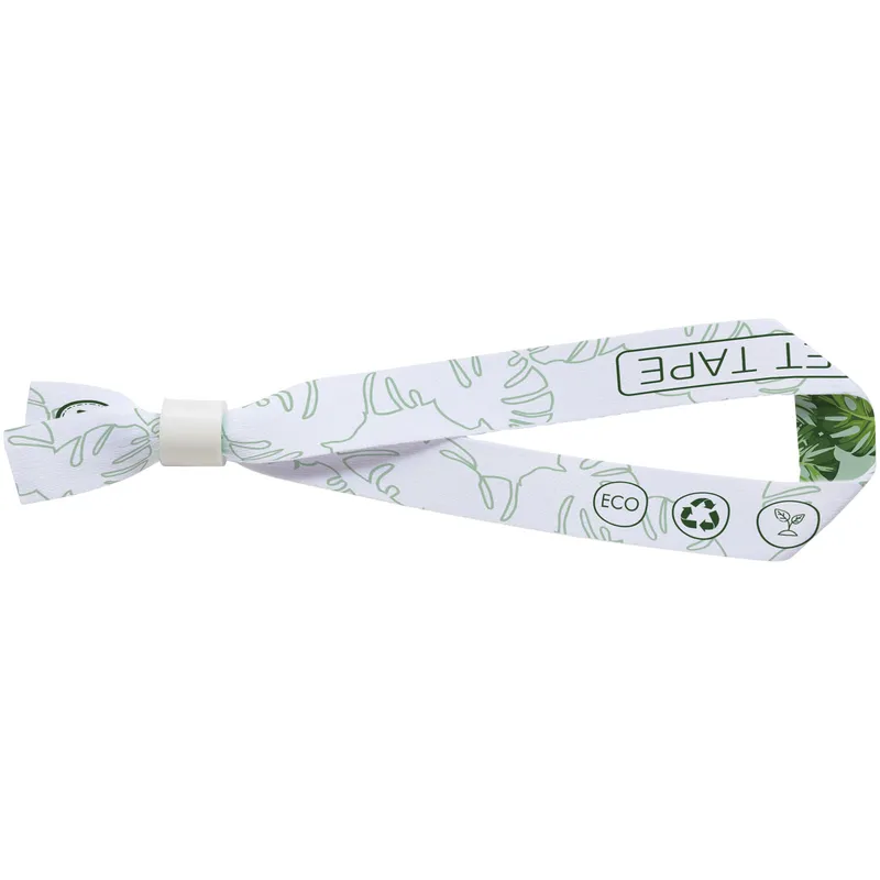 El recycled PET festival bracelet