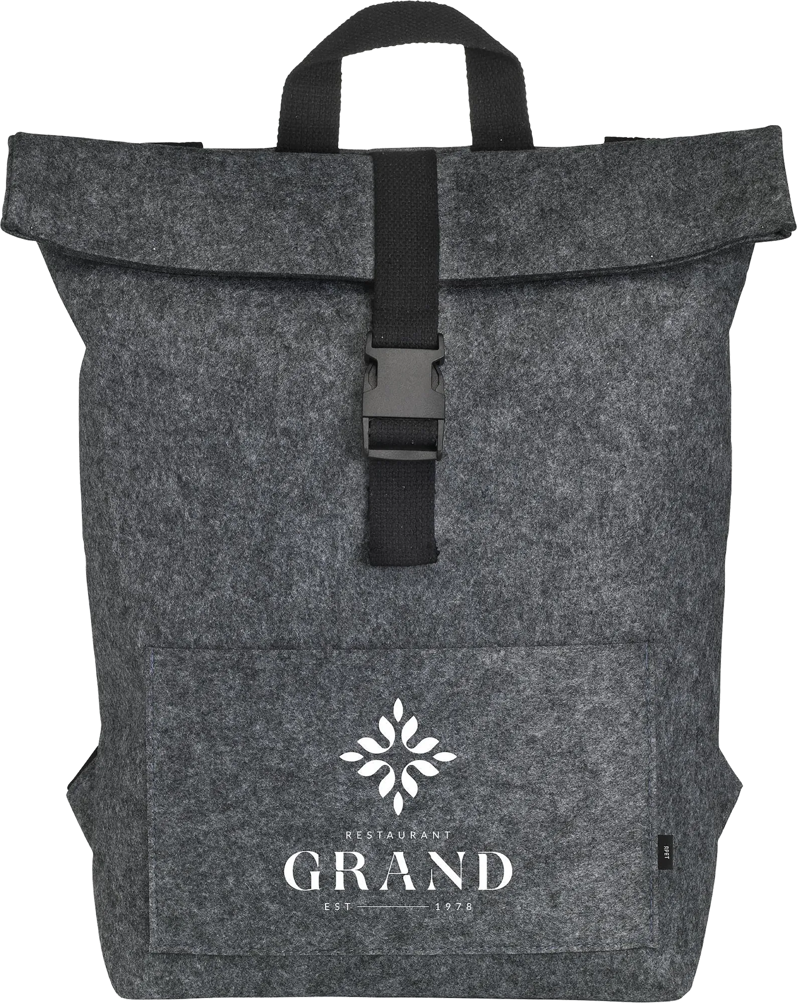RPET felt backpack