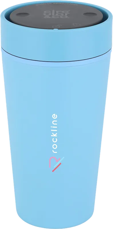Circular&Co recycled bubblegum double walled cup (340ml)