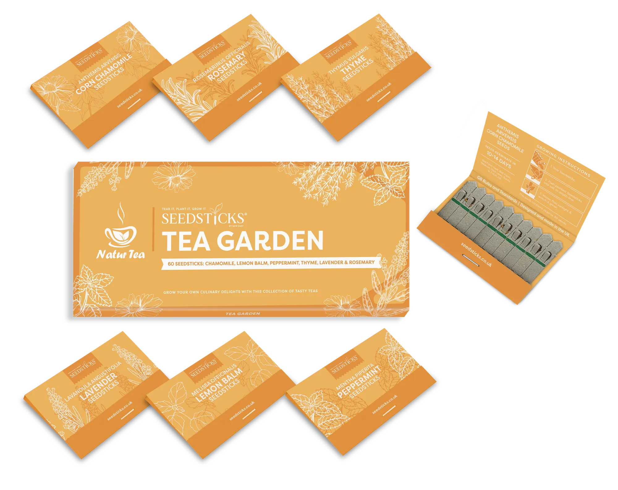 Seed Gift Bars - Tea Garden