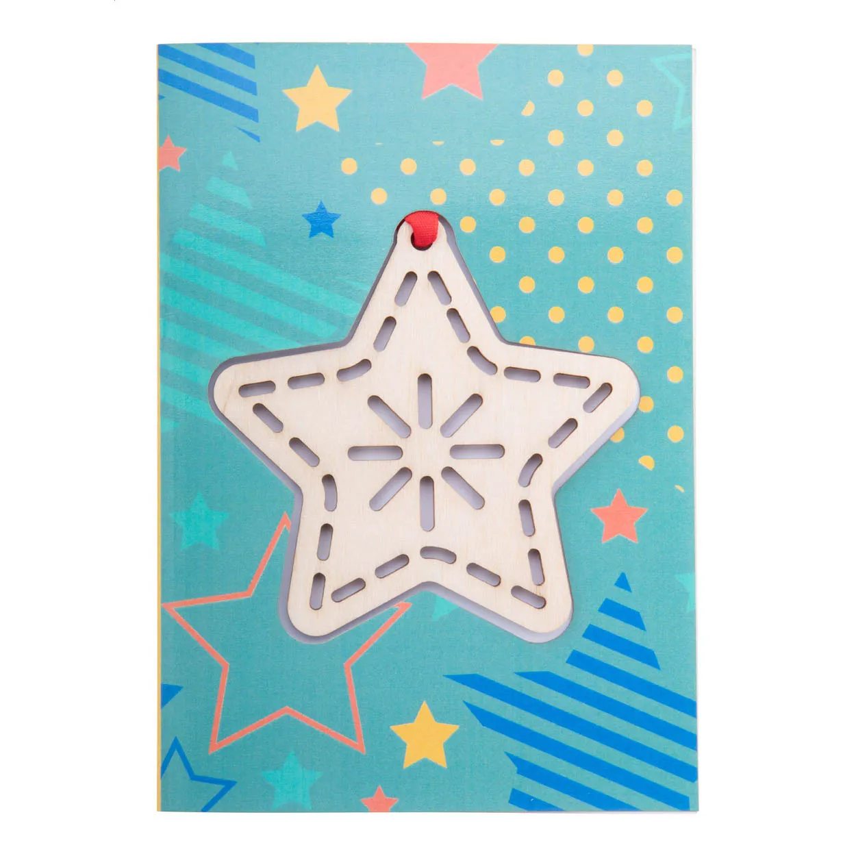 Christmas card, star
