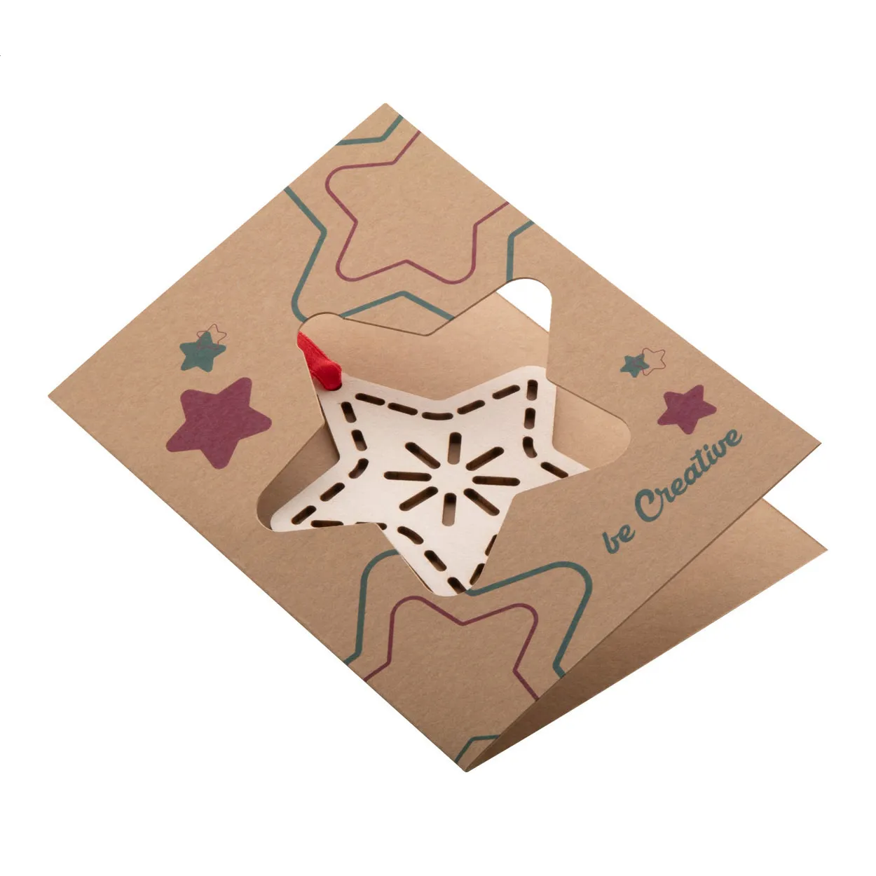Christmas card, star