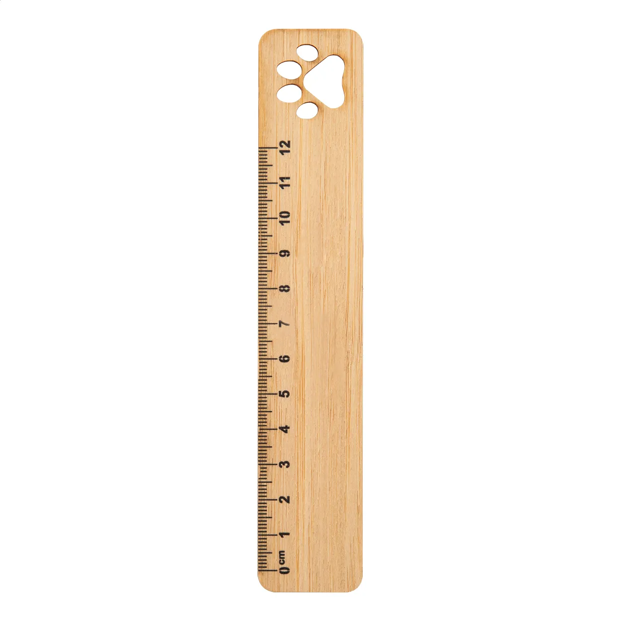 bamboo ruler, paw