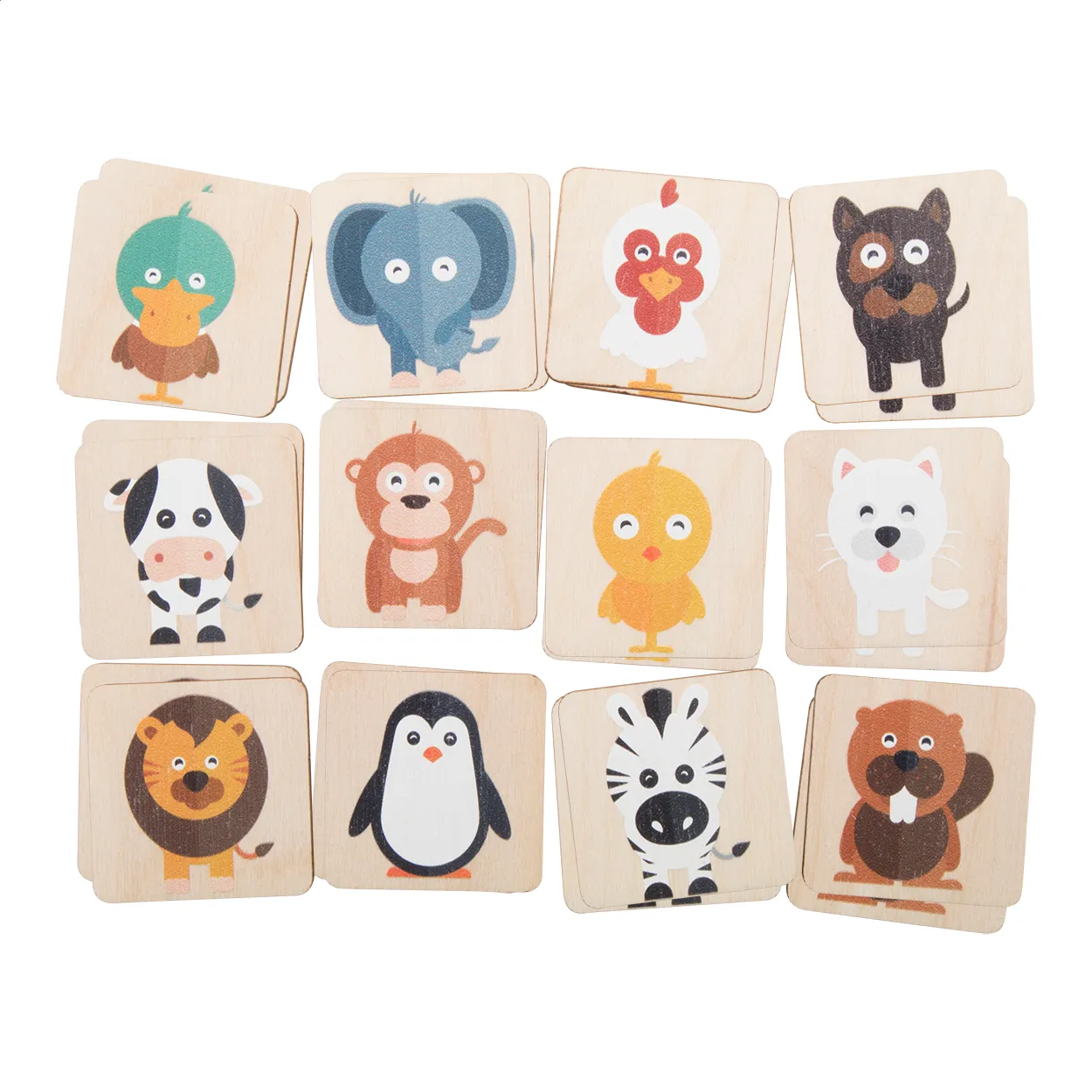 memory game, animals