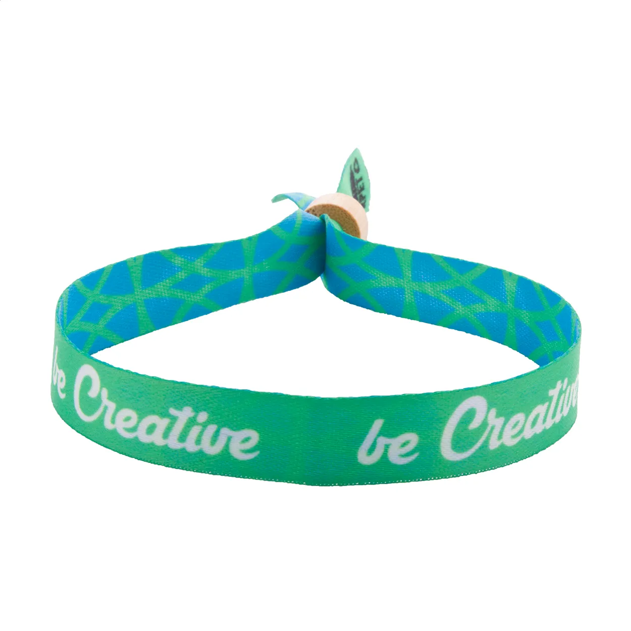 custom RPET festival bracelet