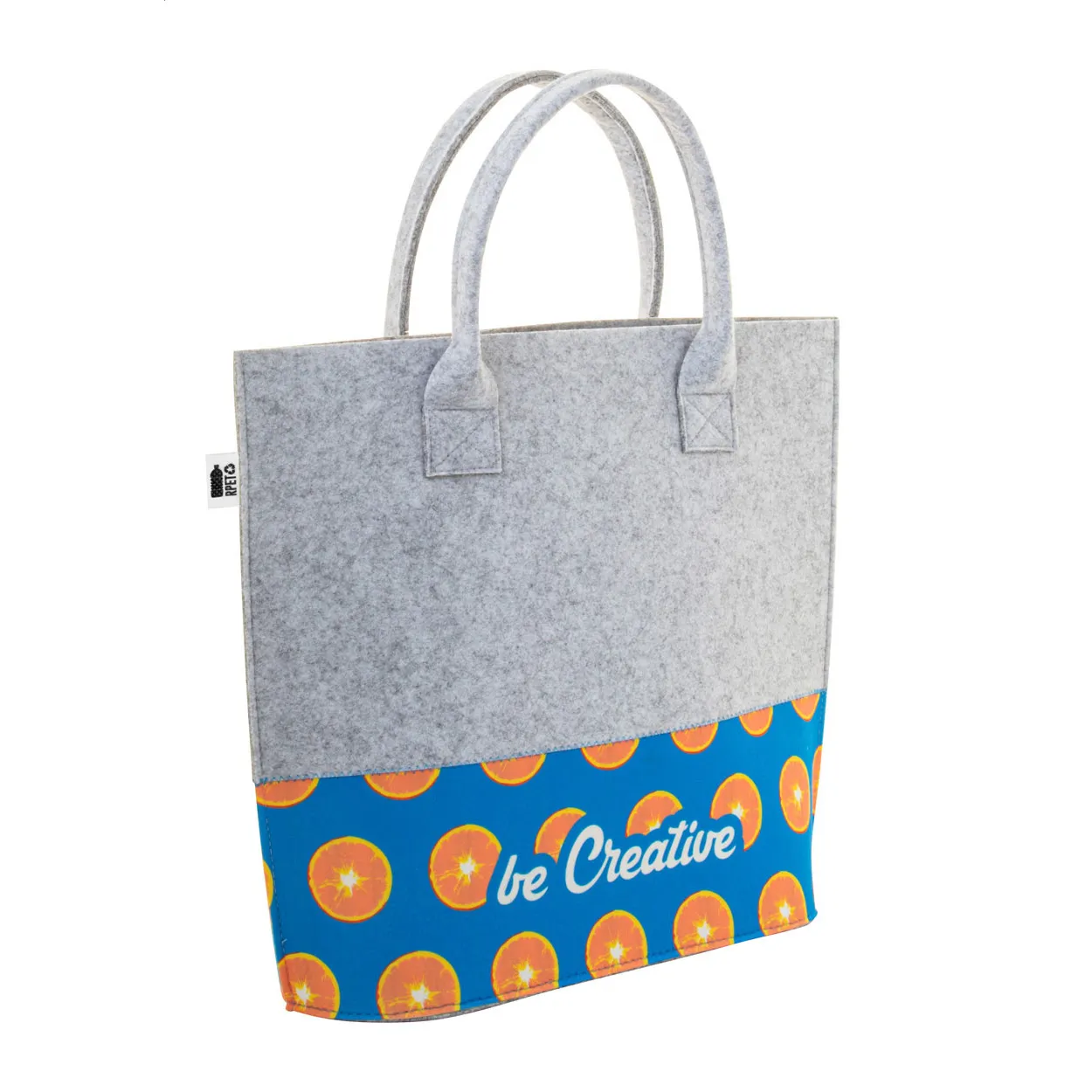 custom RPET shopping bag