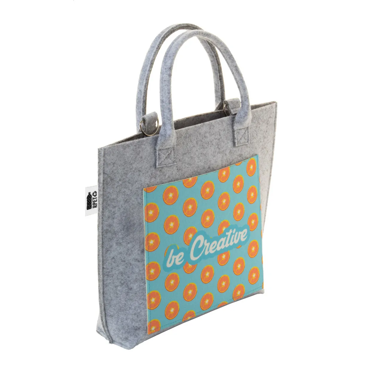 custom RPET crossbody bag