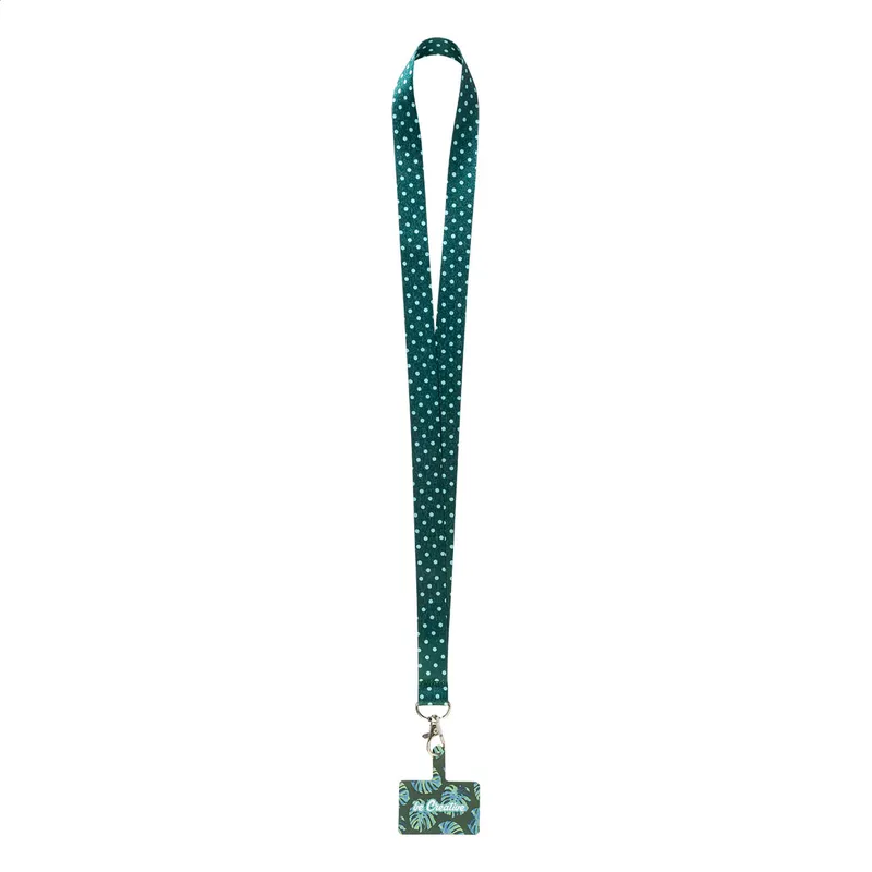 custom RPET mobile holder lanyard