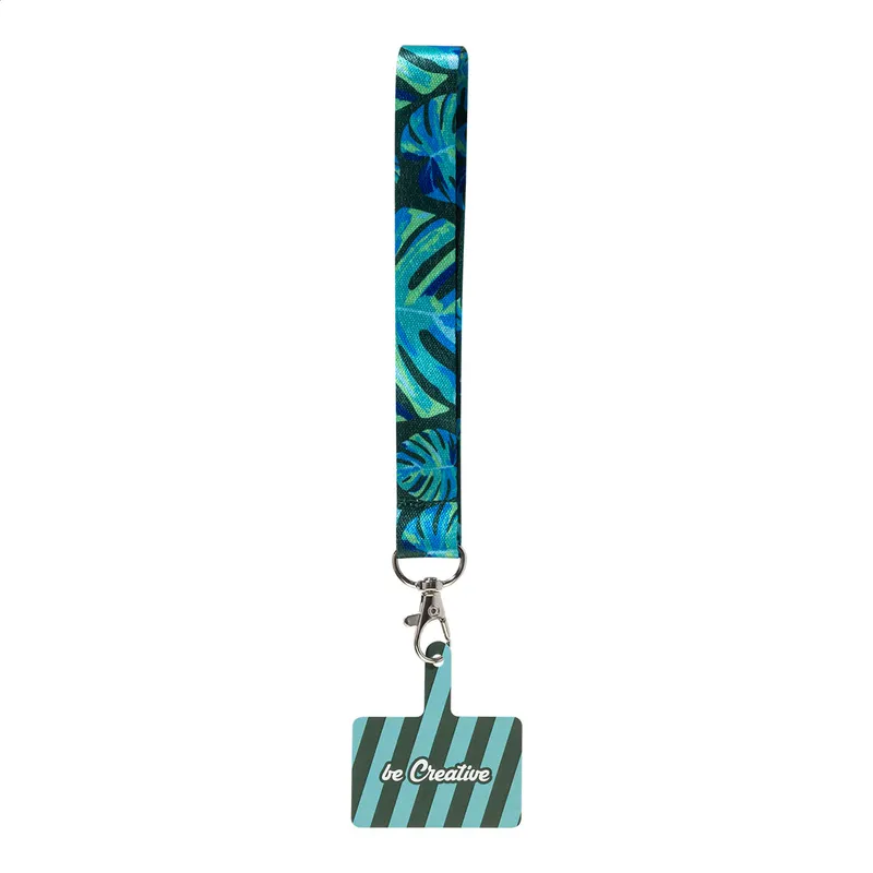 custom RPET mobile wrist strap
