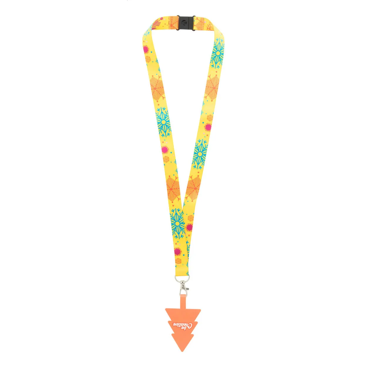 custom RPET mobile holder lanyard