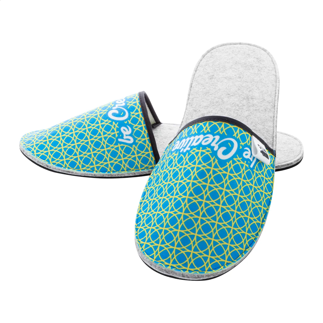 custom RPET slippers