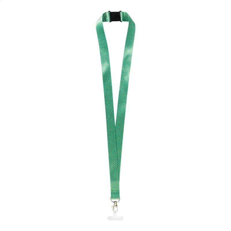 custom RPET mobile holder lanyard