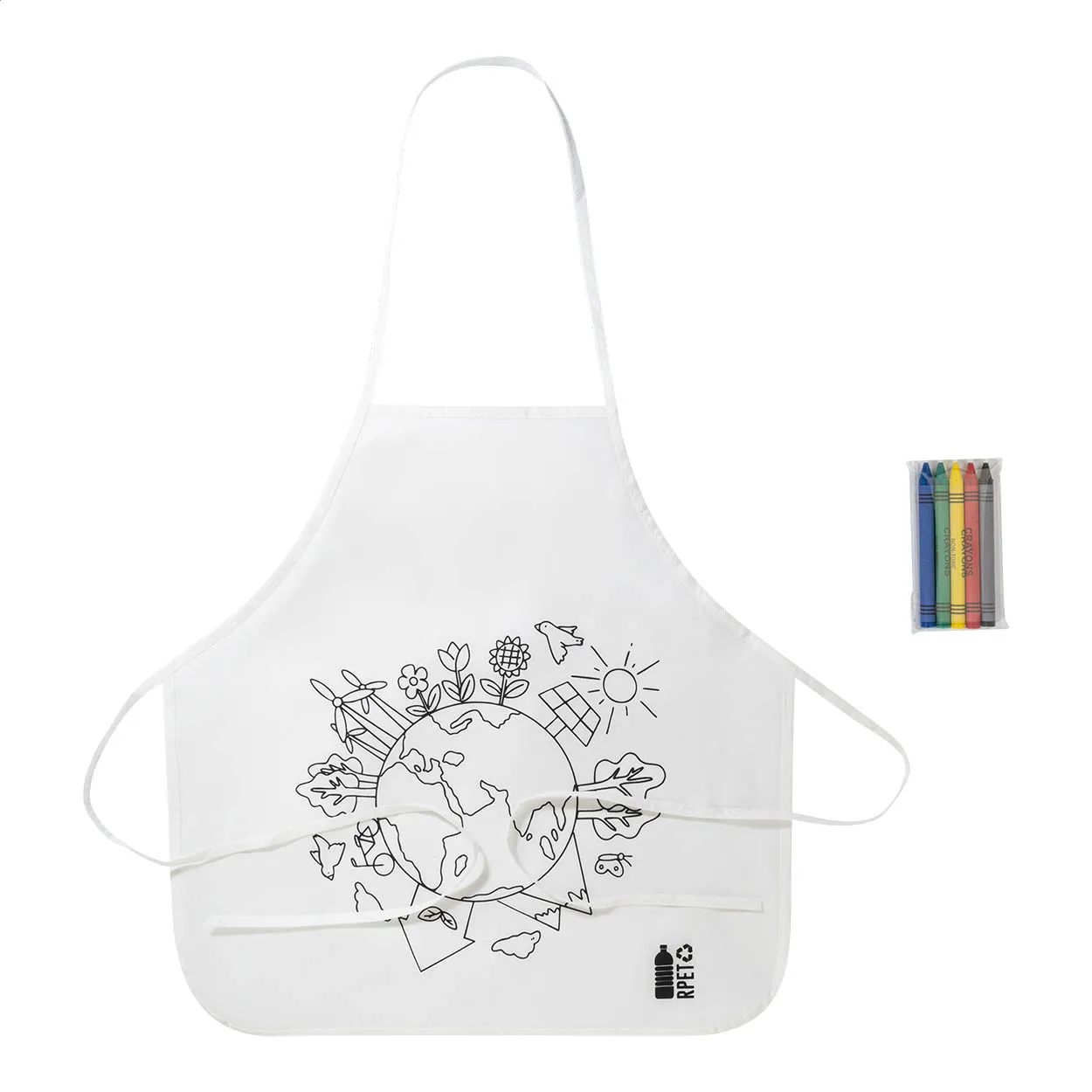 RPET colouring apron