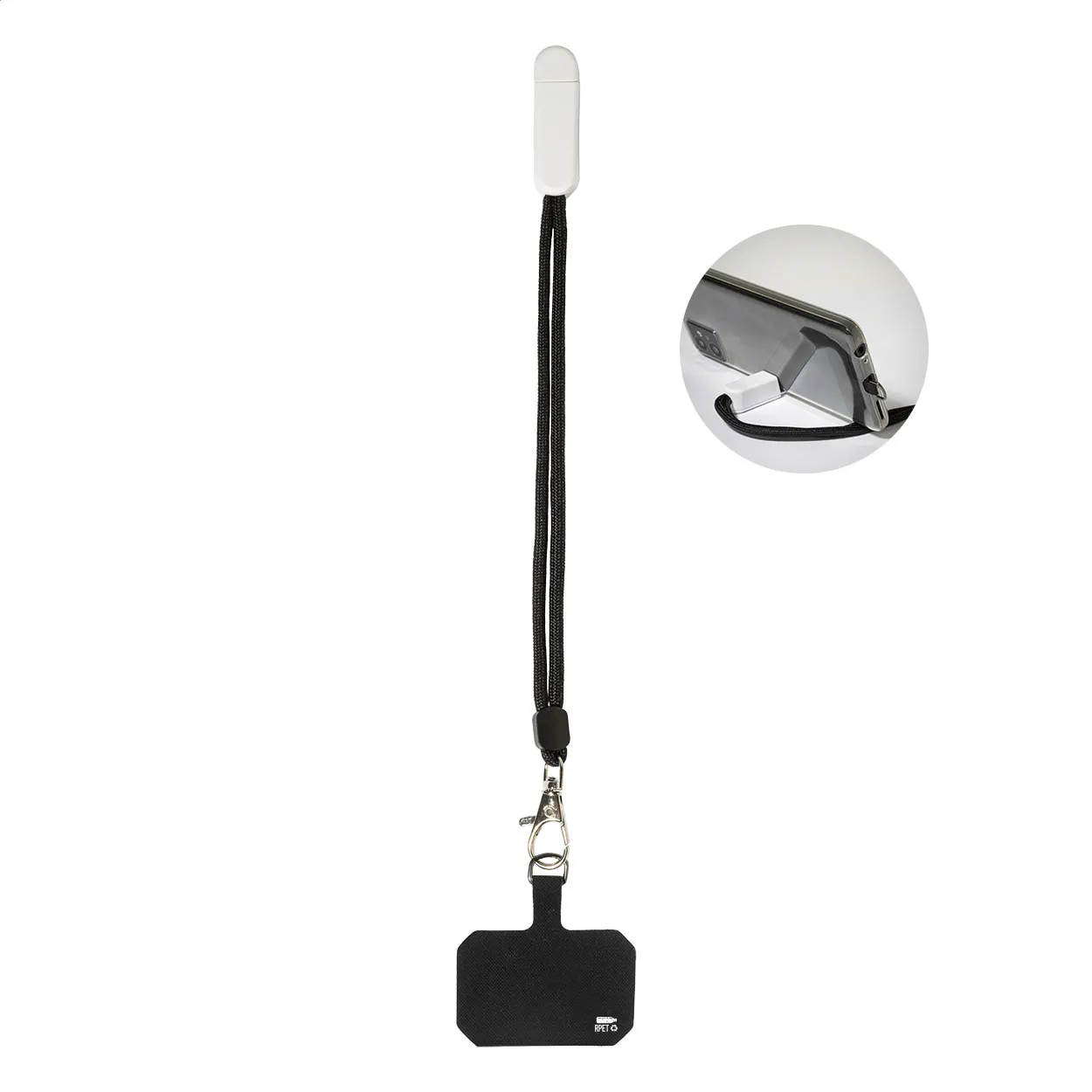 RPET mobile holder wristband