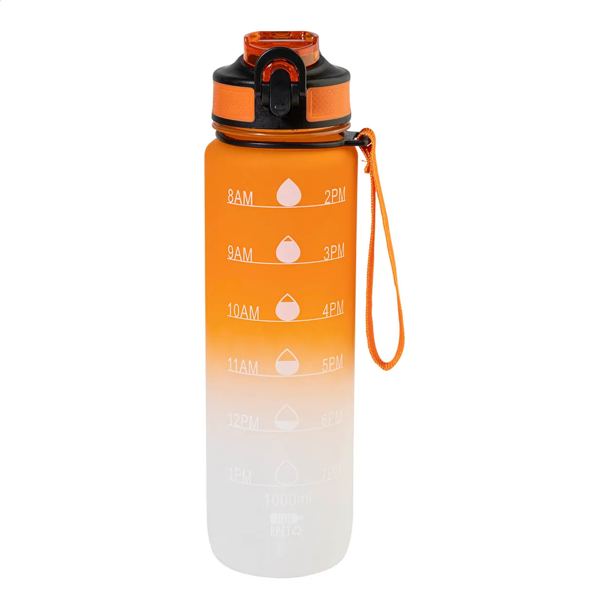 RPET motivational bottle