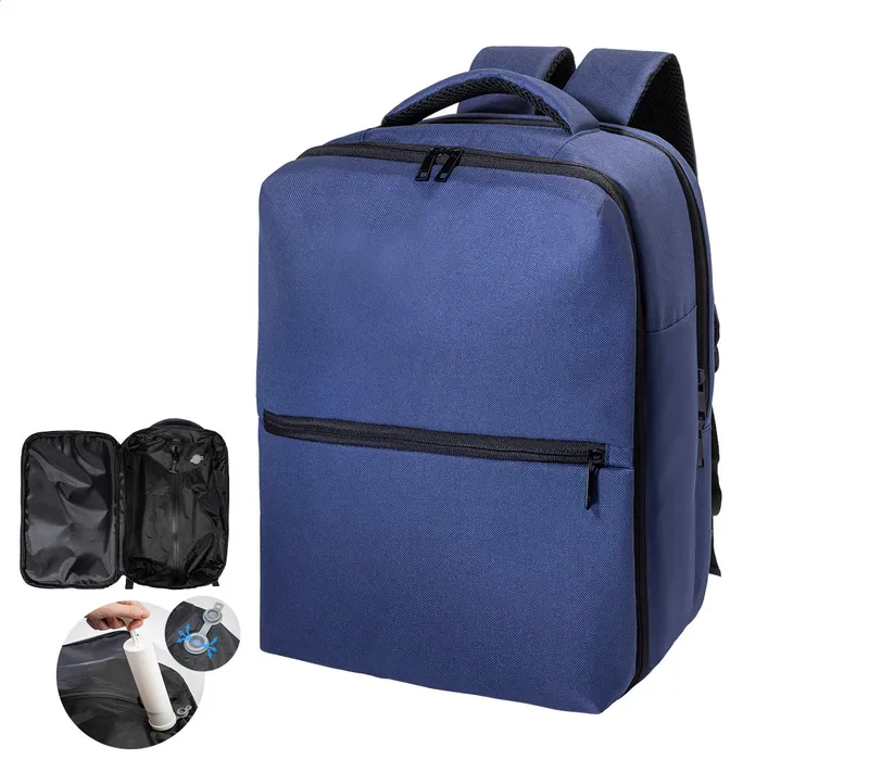 RPET carry-on compression backpack
